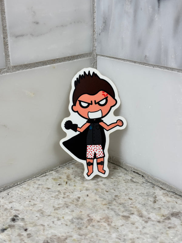 Chibi Carl Sticker